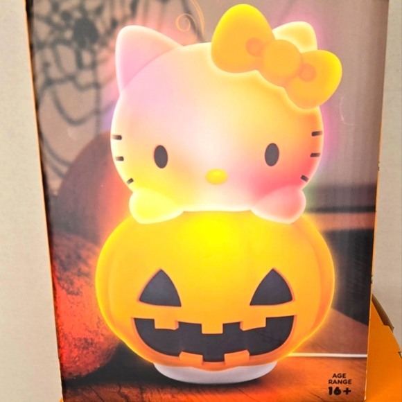Hello Kitty Other - Hello Kitty Halloween Pumpkin LED Aroma Fan
